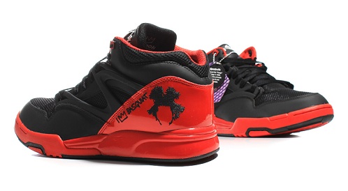 Reebok Pump Omni Lite - Black/Red SneakerFiles
