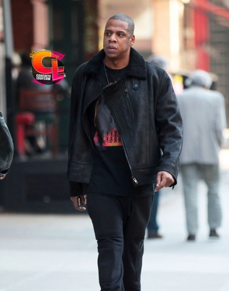 Z Takes a Stroll in Tribeca Wearing Air Jordan III (3) 'Black