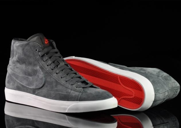 nike mid blazer grey