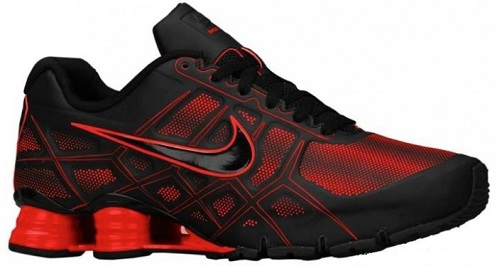 Nike Shox Turbo XII SL - Black/Challenge Red | SneakerFiles