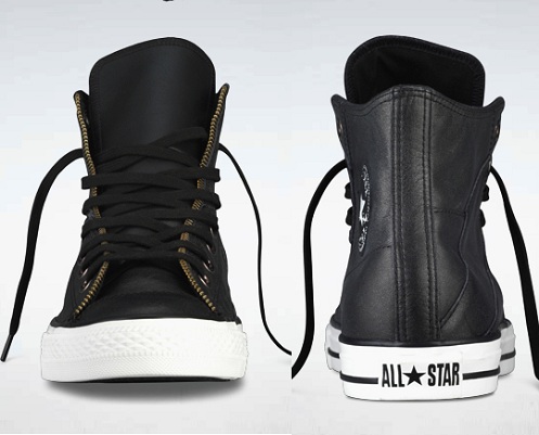 converse chuck taylor moto leather collection