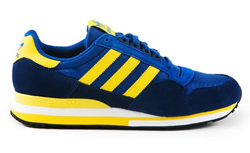 adidas zx yellow and blue