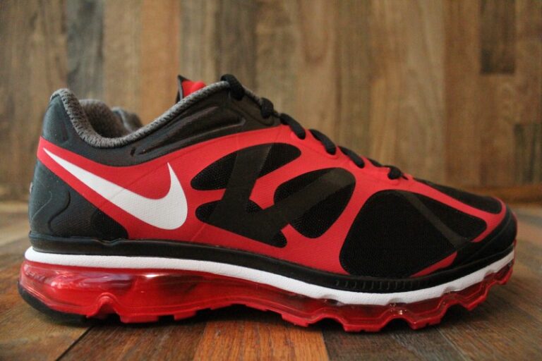 air max 2012 red and black