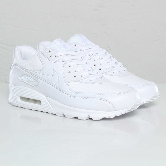 Nike Air Max 90 Premium 'White' - Now Available | SneakerFiles