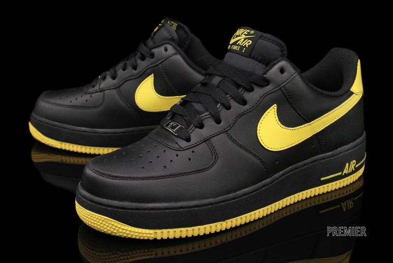 yellow and black af1