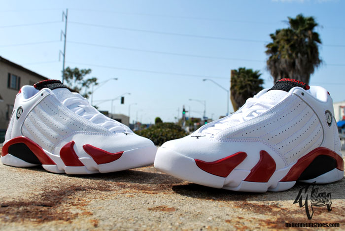 red and white jordan 14 release date