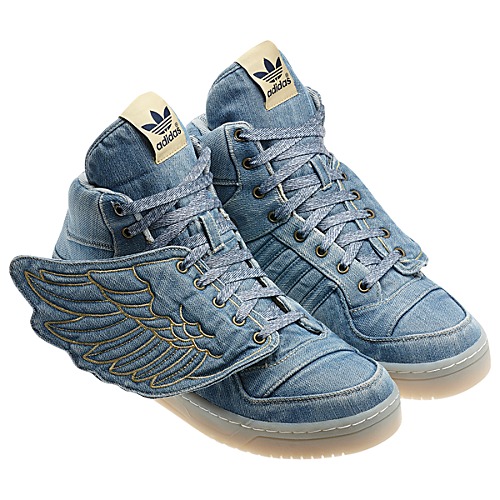 adidas Originals by Jeremy Scott Wings Denim - Now Available | SneakerFiles