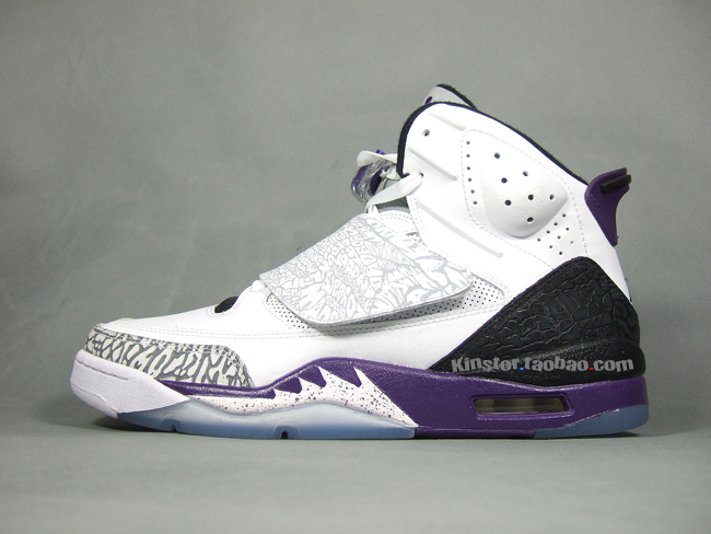 Air Jordan Son of Mars 'White/Club Purple' - Detailed Images | SneakerFiles
