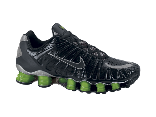 Nike Shox TLX Black/Black-Action Green 