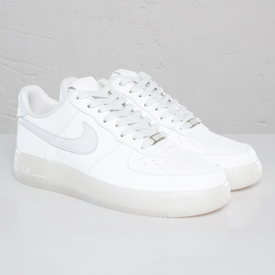 white reflective air force