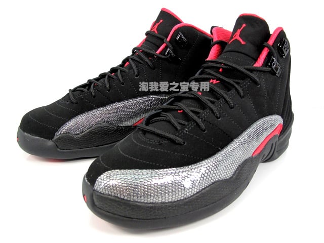 Air Jordan XII (12) GS ‘Black/Siren Red’