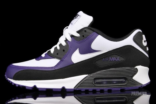 Nike Air Max 90 'Black/White-New Orchid 