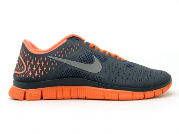 Nike Free 4.0 V2 'Dark Grey/Orange 