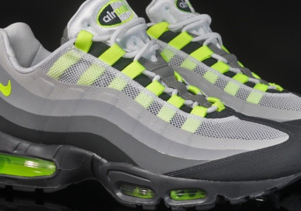 air max 95 lime green and grey