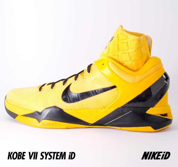 Nike Kobe 7 System iD 'Del Sol/Black 