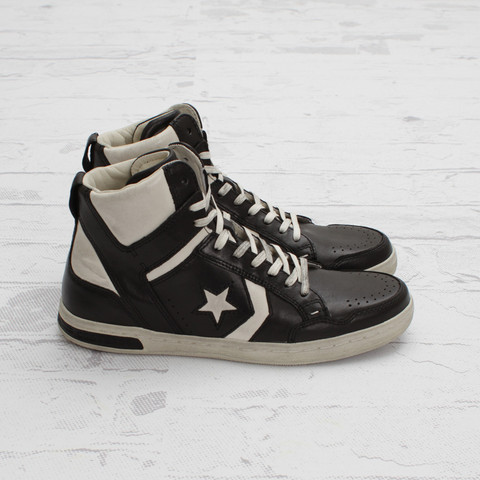 converse weapon black and white