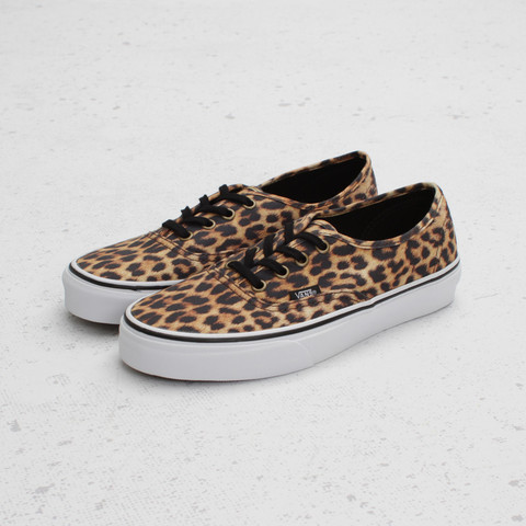 Vans Authentic Leopard 'Black/Brown' | SneakerFiles