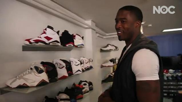 Portland Trail Blazers’ Wesley Matthews Goes Sneaker Shopping