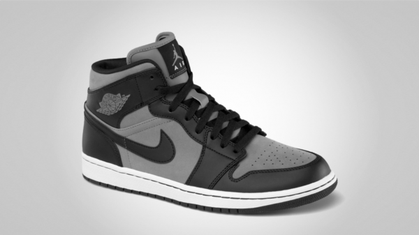 black and gray 1s