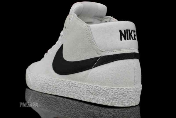 Nike SB Blazer Mid LR 'Swan/Black'