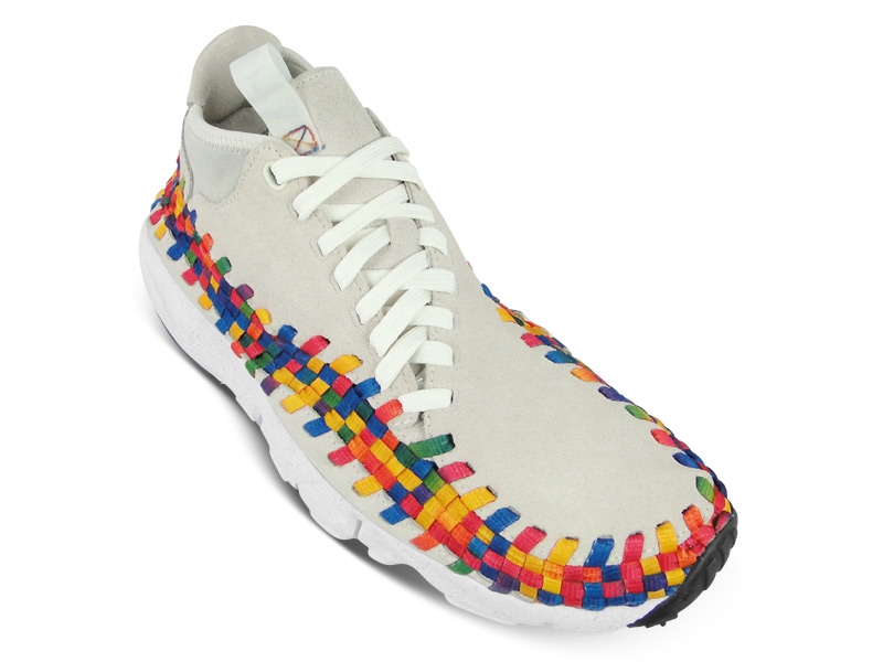 Nike Air Footscape Woven Chukka Premium QS Rainbow ‘Sail/Sail-White’ at ...