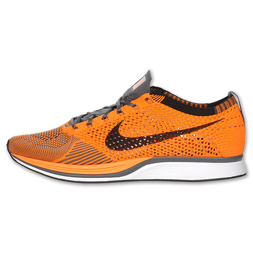 Nike Flyknit Racer ‘Total Orange/White-Dark Grey’ at Finish Line ...