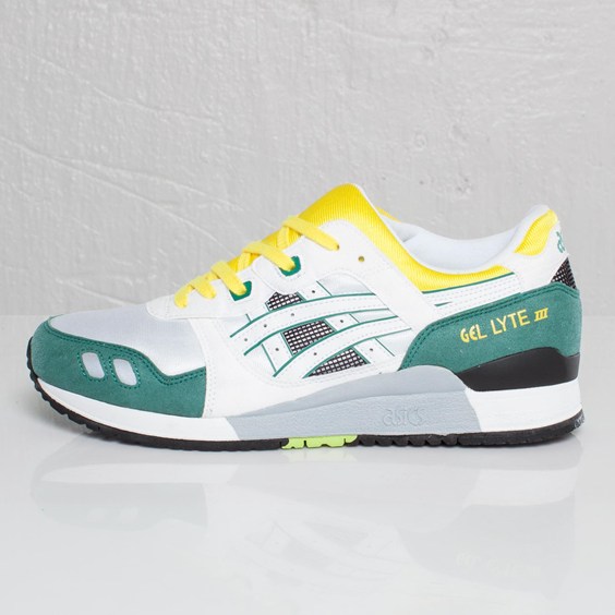 ASICS Gel Lyte III 'White/Yellow/Green' OG Reissue | SneakerFiles