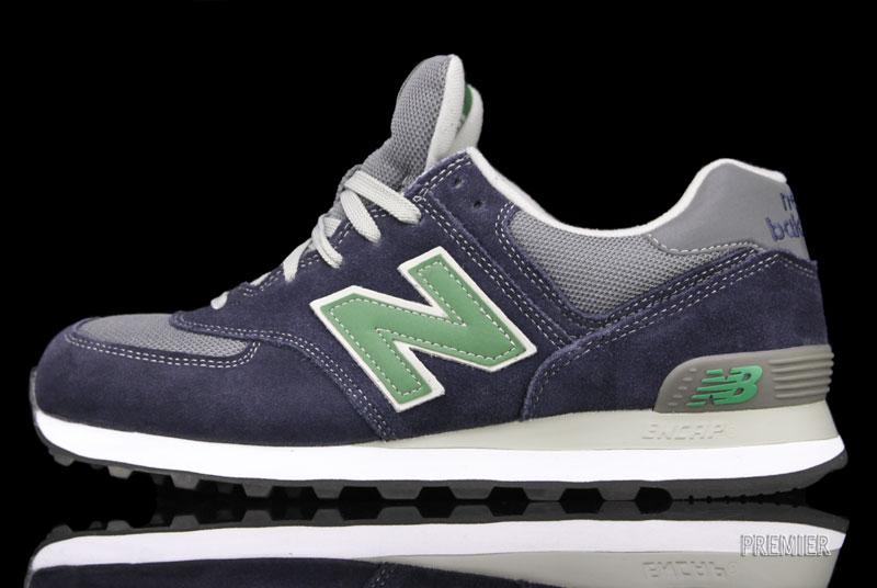 New Balance 574 'Navy/Green'- SneakerFiles