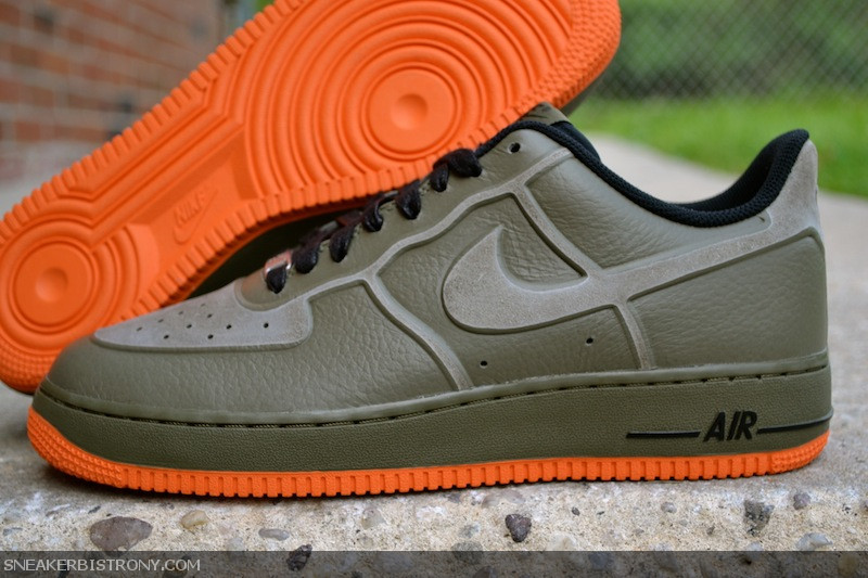 air force 1 orange and green