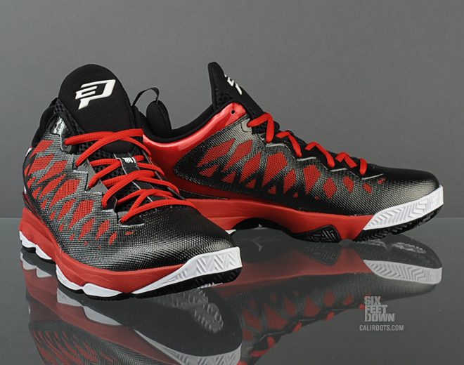 Jordan CP3.VI 'Black/White-Gym Red' at 