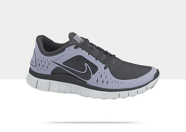 Nike Free Run+ 3 Shield 'Anthracite/Anthracite-Reflective Silver 