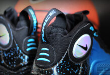 nike air total foamposite max Wit