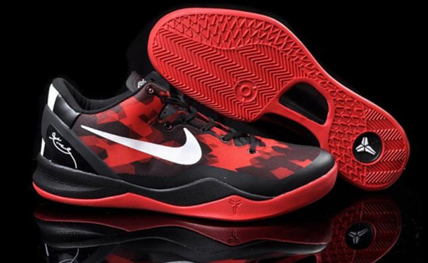 Nike Zoom Kobe VIII (8) 'Black/Red' | Gov