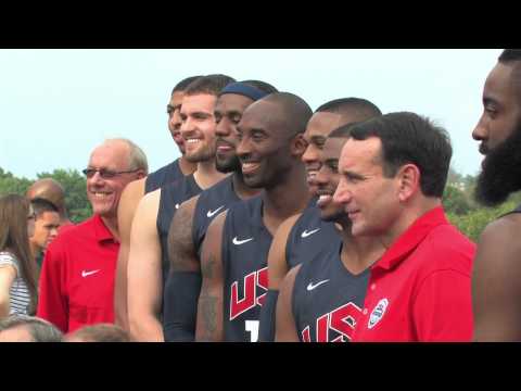 Video: Behind-The-Scenes of the USA Basketball Team Photoshoot