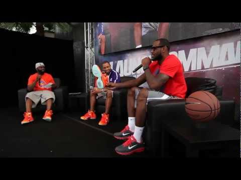 Video: LeBron James Athlete Appearance Live at Orlando 2012