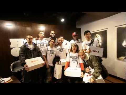 Video: Nike Basketball – LeBron Visits London