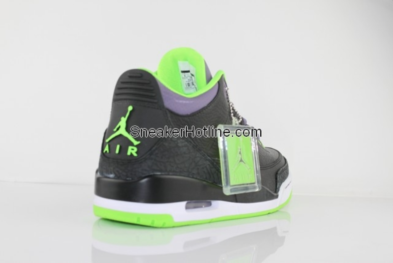 jordan 3 lime green