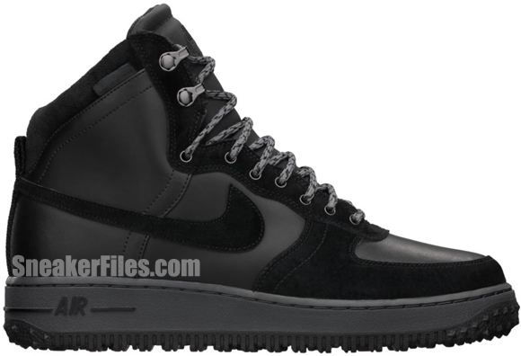 black air force boots