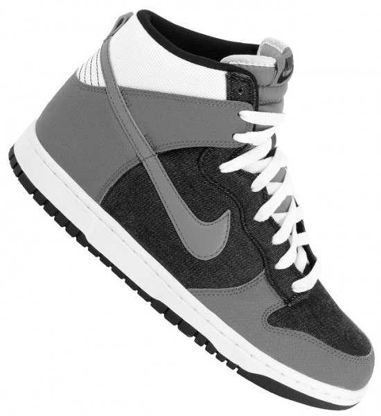 Nike Dunk High 'Black/Cool Grey-White 
