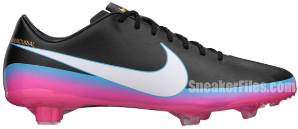 blue and pink mercurials