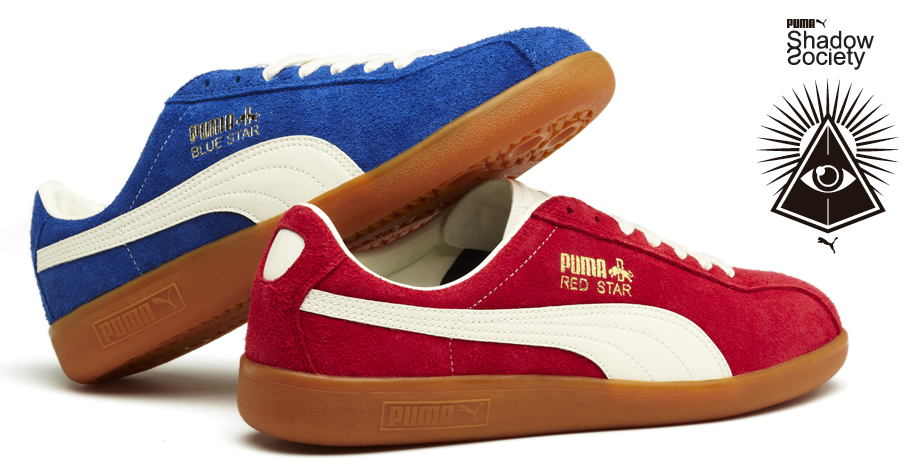 PUMA Shadow Society 'Red Star' and 'Blue Star' | SneakerFiles