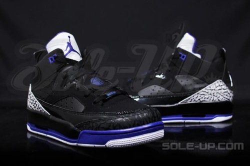 Air Jordan Son of Mars Low (GS) 'Black/Purple'- SneakerFiles