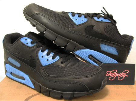 Nike Air Max 90 CT Premium LE – Black / Black – University Blue