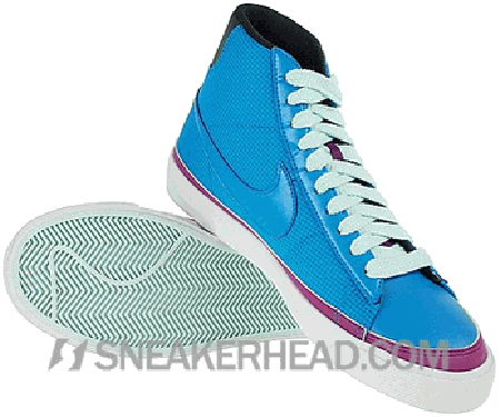 Nike Blazer Mid ND Women’s – Orion Blue/ Orion Blue – Red Plum – Black