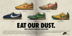 Nike Vintage Running Site Launch