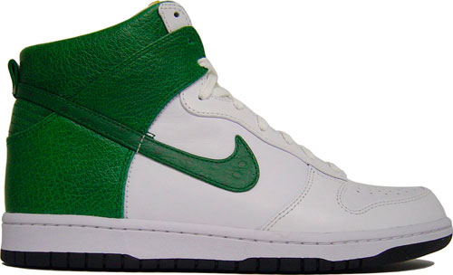 Nike Dunk Hi Premium White/Pine Green