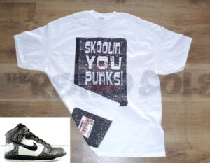 Skoolin You Punks Composition Dunks T-Shirt