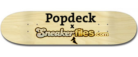 Sneaker Files x Popdeck Skateboard Design Contest