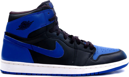 Air Jordan 1 I 2001 Retro Black Varsity Royal Blue White SneakerFiles