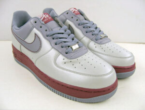 Womens Nike Air Force 1 Metallic Platinum